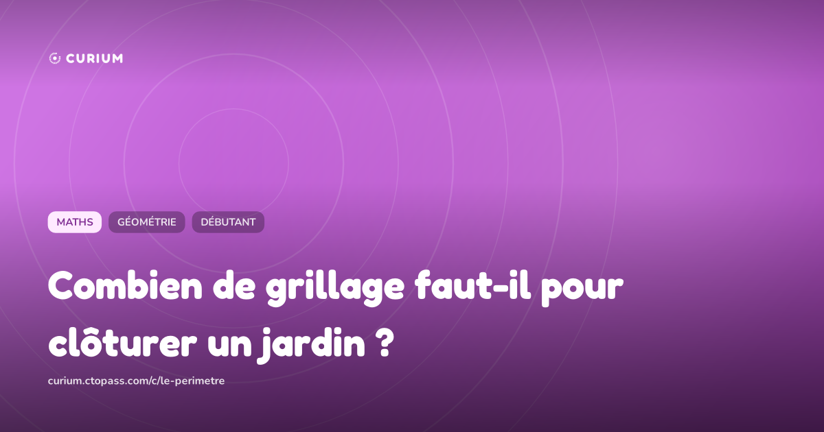 Combien de grillage faut-il pour clôturer un jardin ?